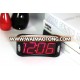 1.8" big red LED alarm clock with snooze light