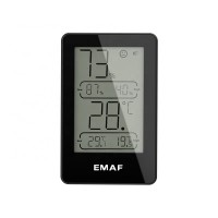 Little Digital Indoor Room Hygrometer Thermometer,Temperature and Humidity Gauge,3 level icon indicates,15s Refresh